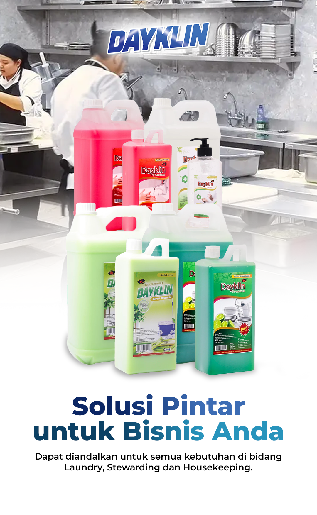 Slider Dayklin Indonesia - Kitchen - Potrait