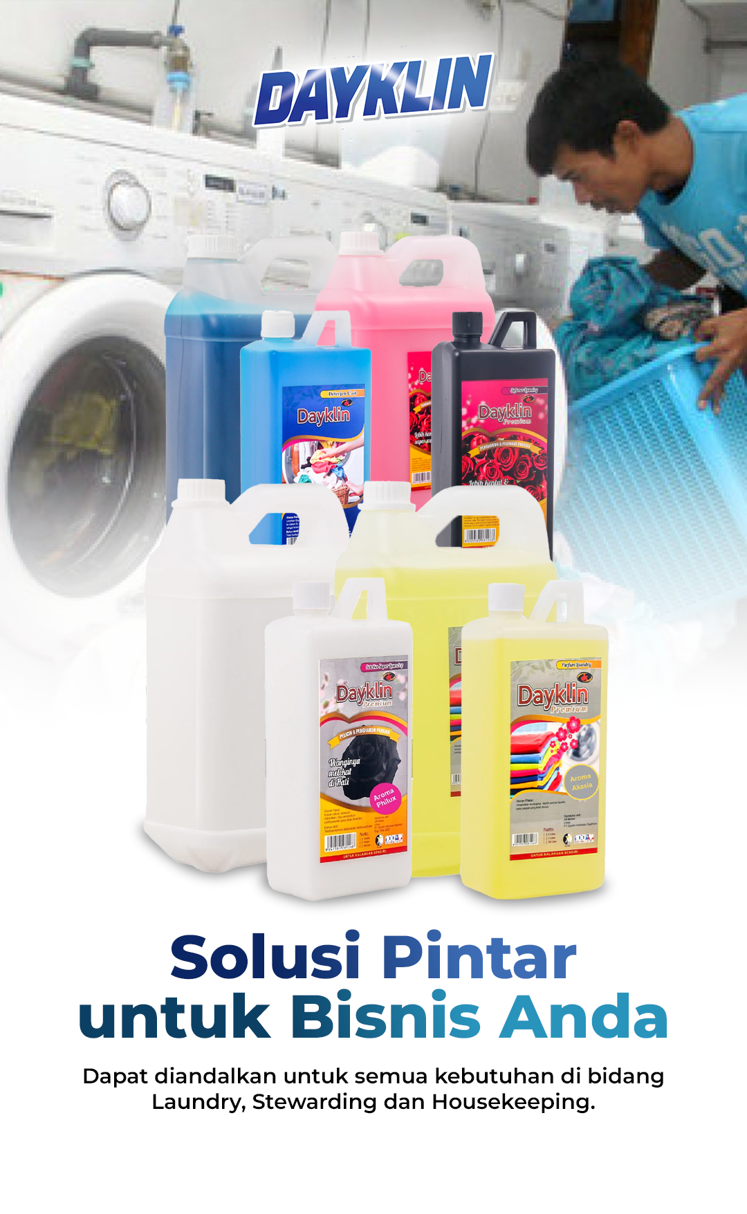 Slider Dayklin Indonesia - Laundry - Potrait
