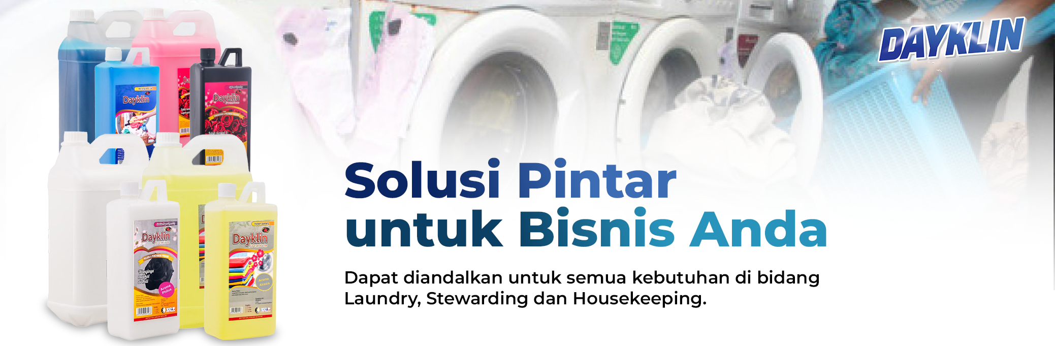 Slider Dayklin Indonesia - Laundry
